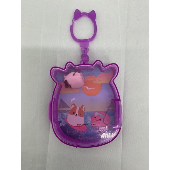 Squish-A-Longs Mini-Squish Cow Compact Keychain - Picture 5 of 5